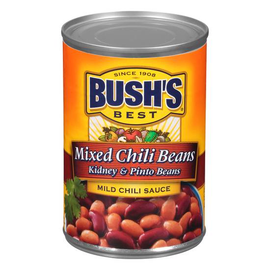 Bush's Best Mixed Chili Kidney & Pinto Beans Mild Chili Sauce