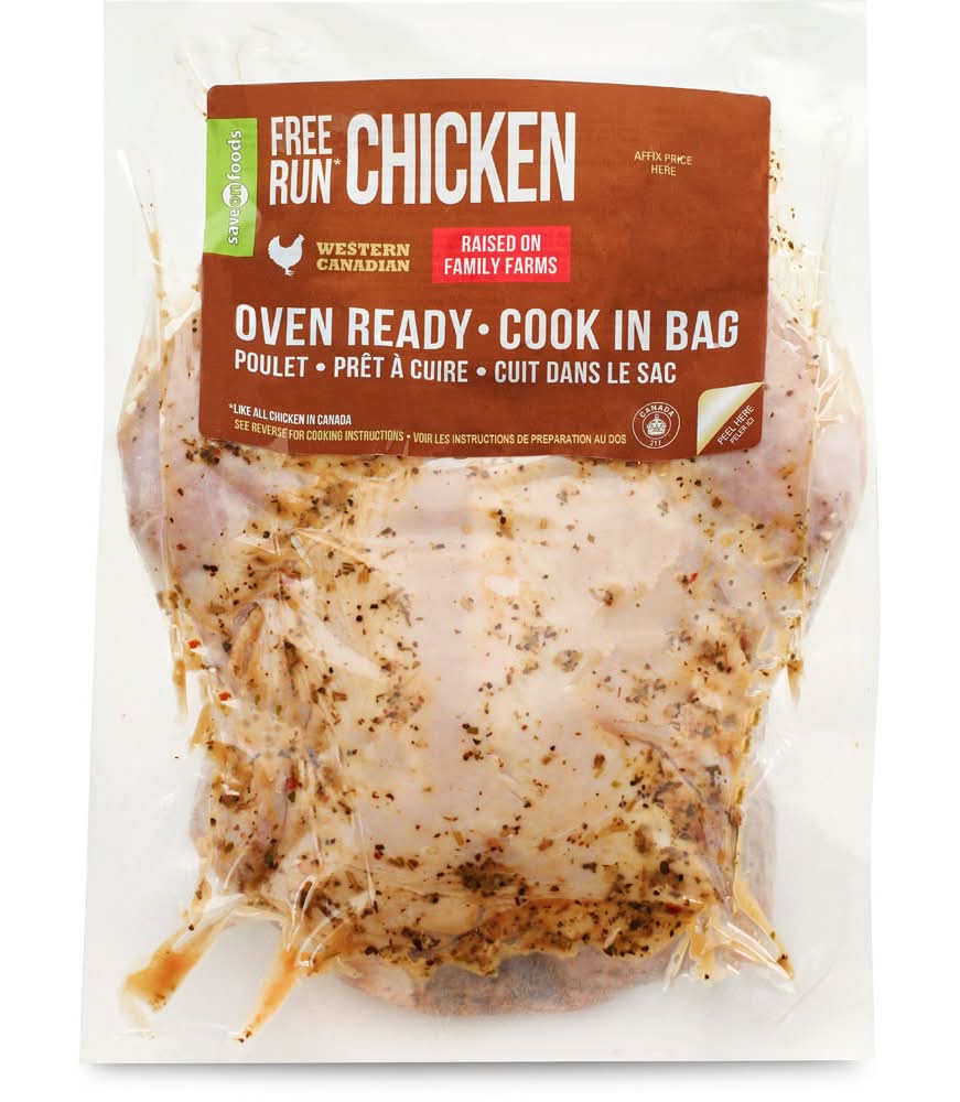 Save-On-Foods - Tuscan Chicken Oven Ready - Cook in Bag