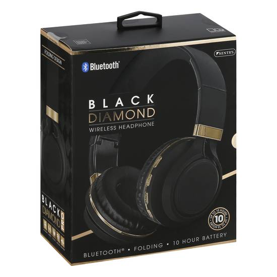 Sentry Bluetooth Black Diamond Wireless Headphone