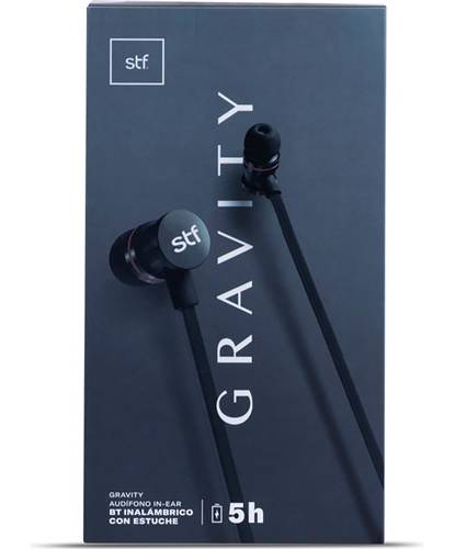 STF · Audífonos gravity bluetooth negro (10 g)