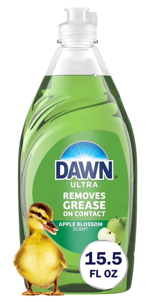 Dawn Ultra Dish Soap Dishwashing Liquid Apple Blossom 15.5oz