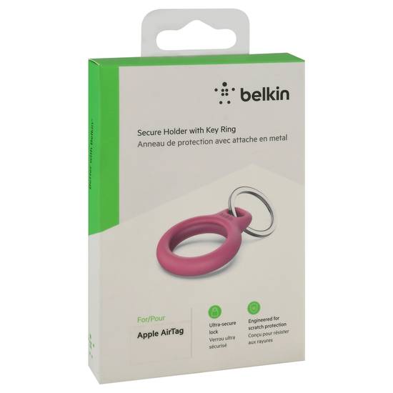 Belkin Apple Airtag Secure Holder With Key Ring