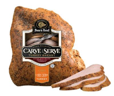 BOARS HEAD CARVE AND SERVE OVEN ROASTED TURKEY BREAST