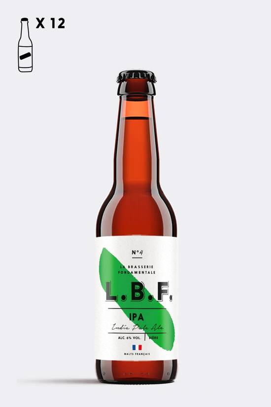 Bière IPA (alcool 6%) LBF 33cl