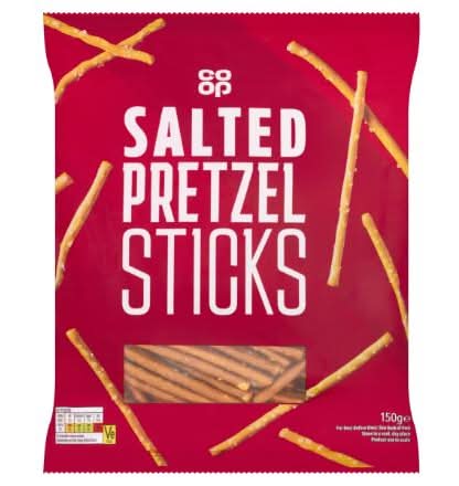 Co-op Salted Pretzel Sticks 150g