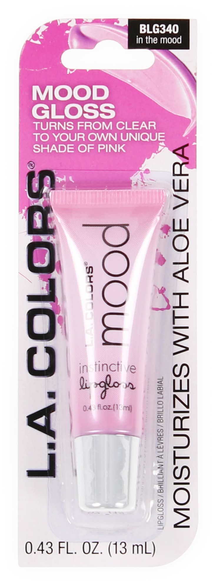 L.A. Colors® Mood Lip Gloss - in The Mood