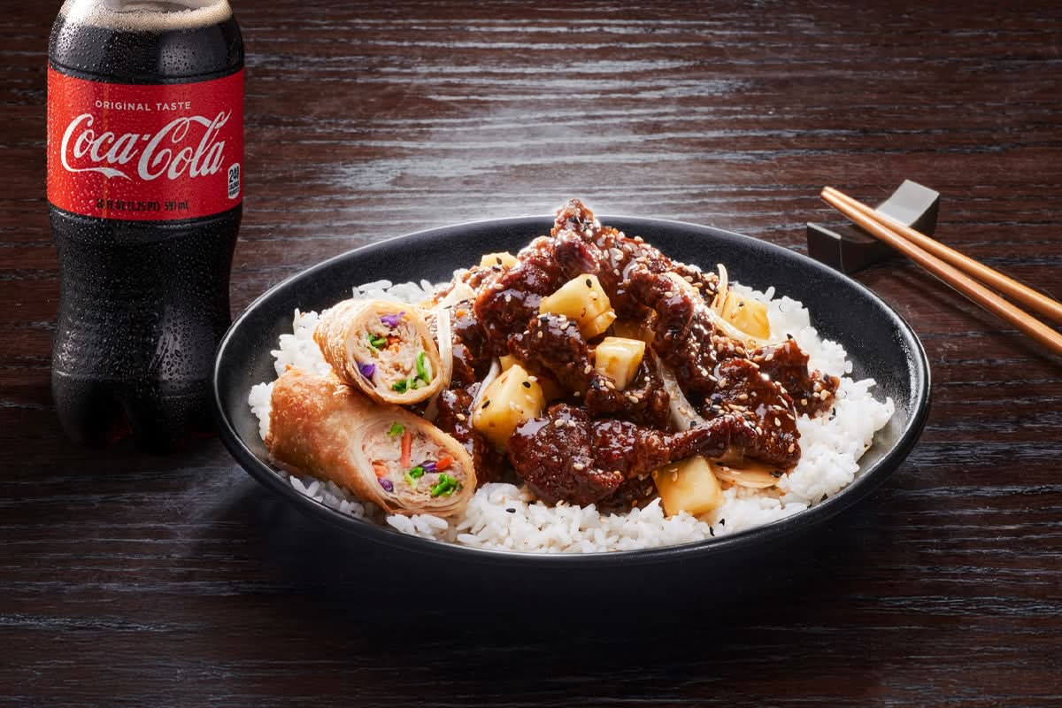 Teriyaki Beef Lunch Combo