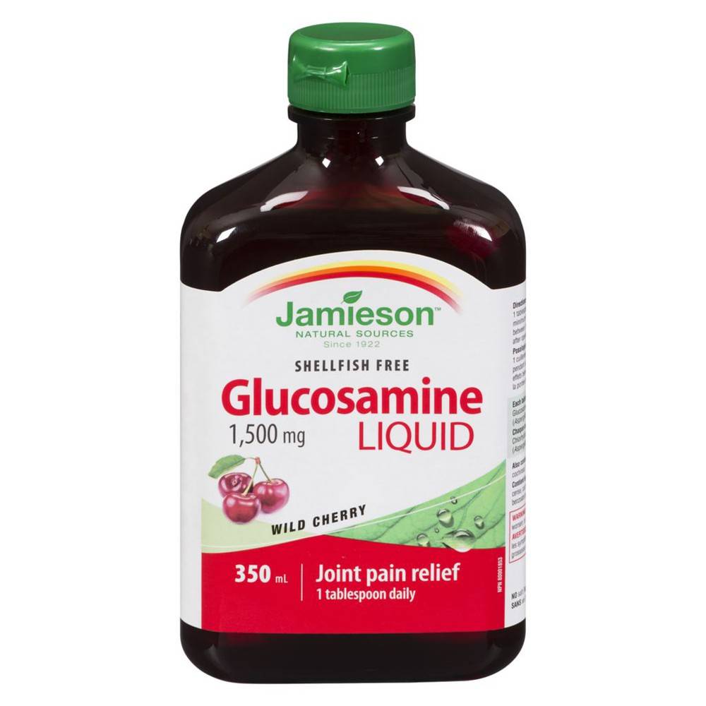 Jamieson Liquid Glucosamine, Wild Cherry (350 g)