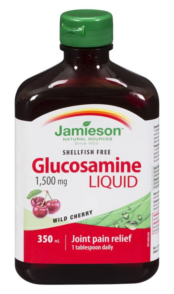 Jamieson Liquid Glucosamine, Wild Cherry (350 g)