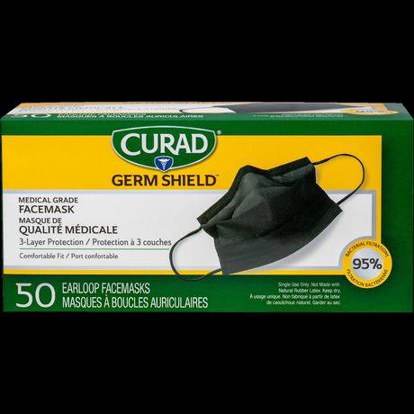 Curad Black Mask 50