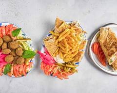 Shawarma Hinter der Mauer