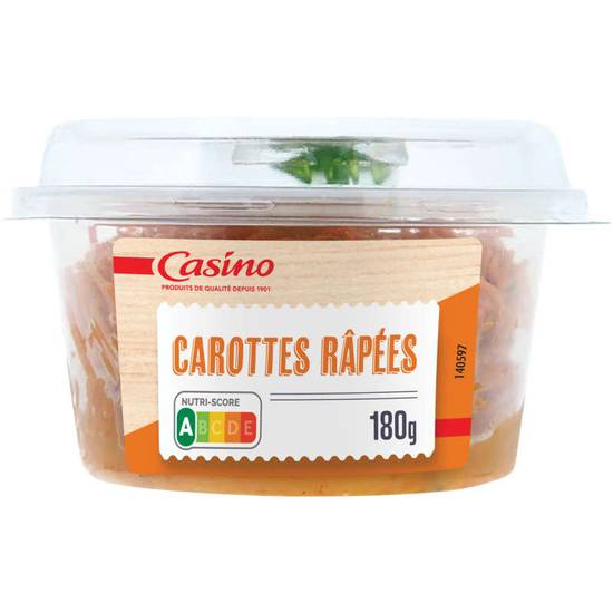 CASINO - Salade de carottes râpées - 180g