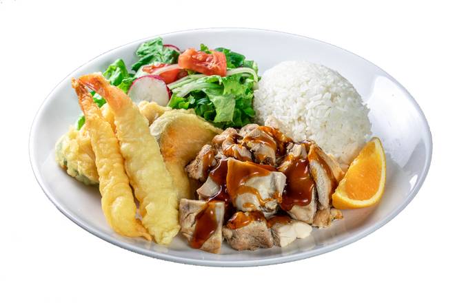 (p-4) Chicken Tempura Plate