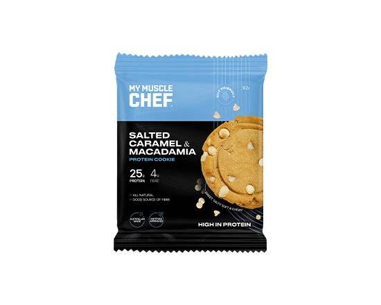 My Muscle Chef Salted Caramel Macadamia Protein Cookie 92g
