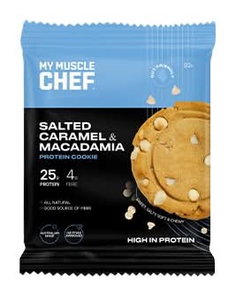 My Muscle Chef Salted Caramel Macadamia Protein Cookie 92G