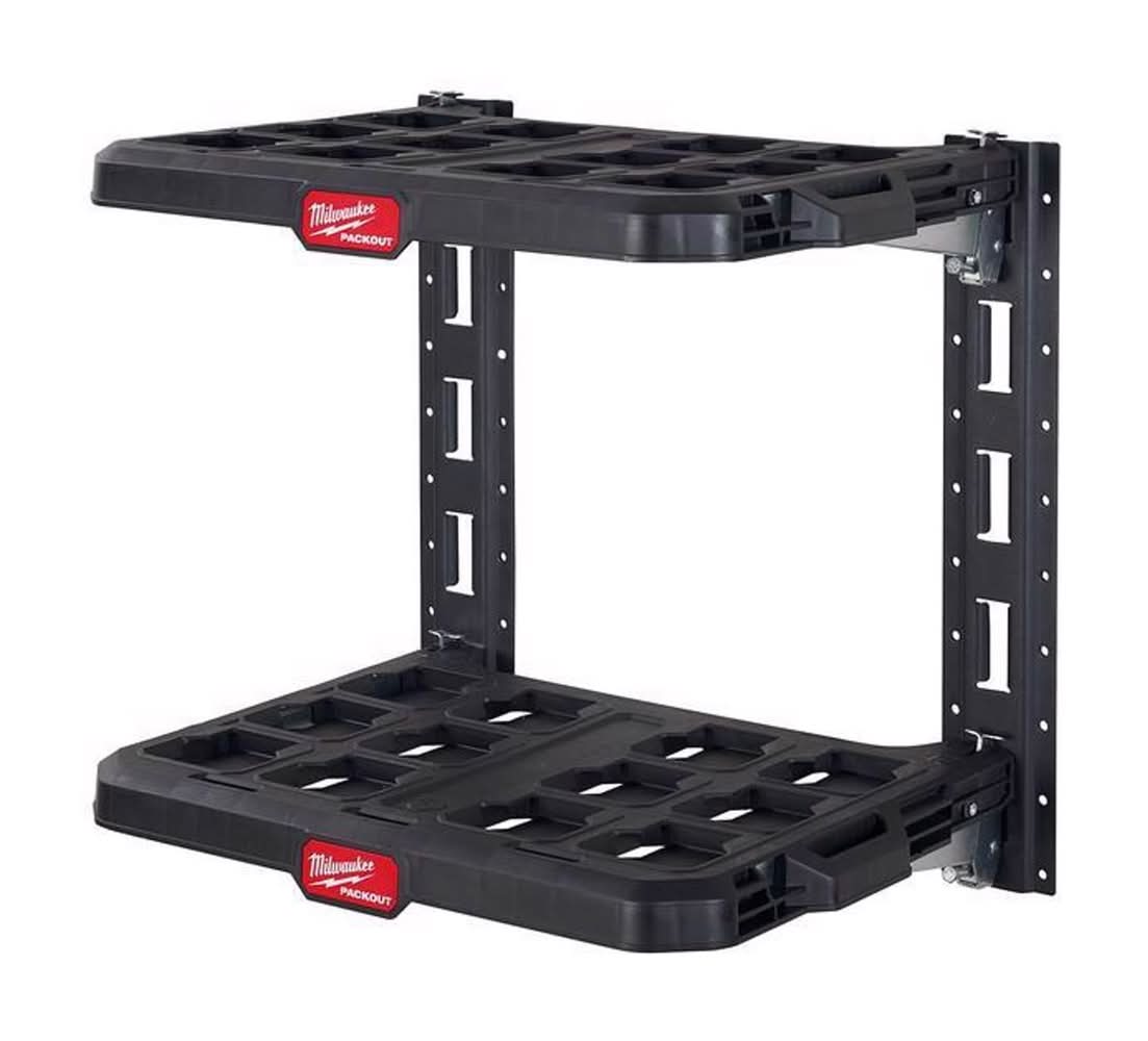 Milwaukee Packout 20 In. H X 21.5 In. W X 17.6 In. D Black Metal Shelf Kit