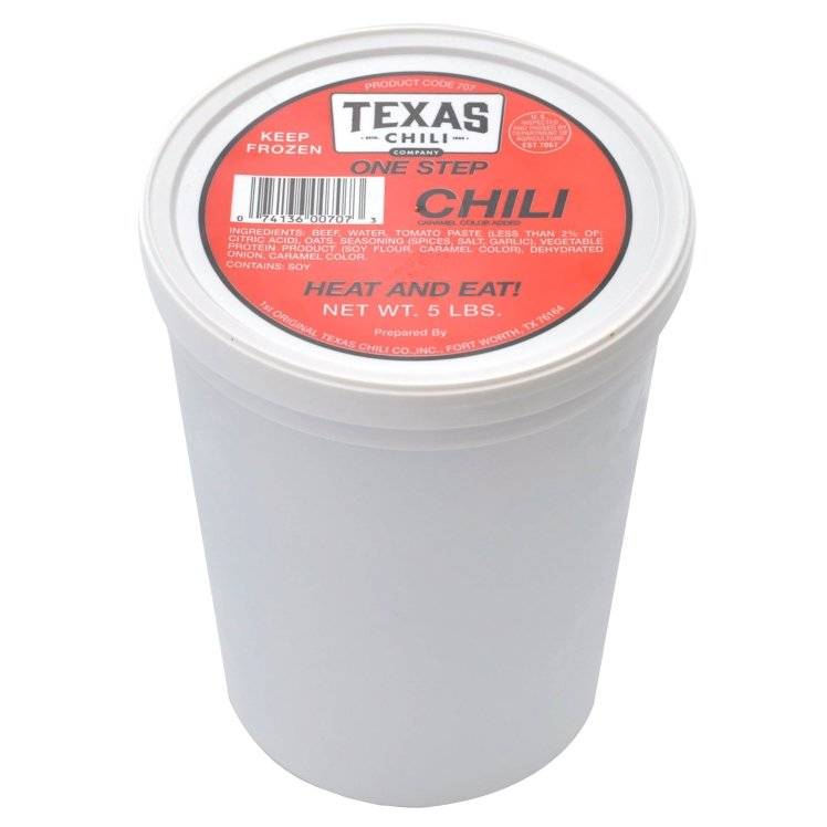 Texas Chili Old Fashioned Beef Chili (16 oz)