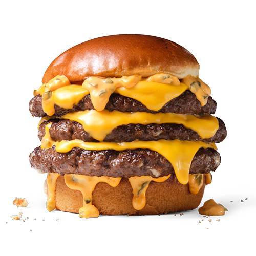 SMASH Triple Cheese Burger