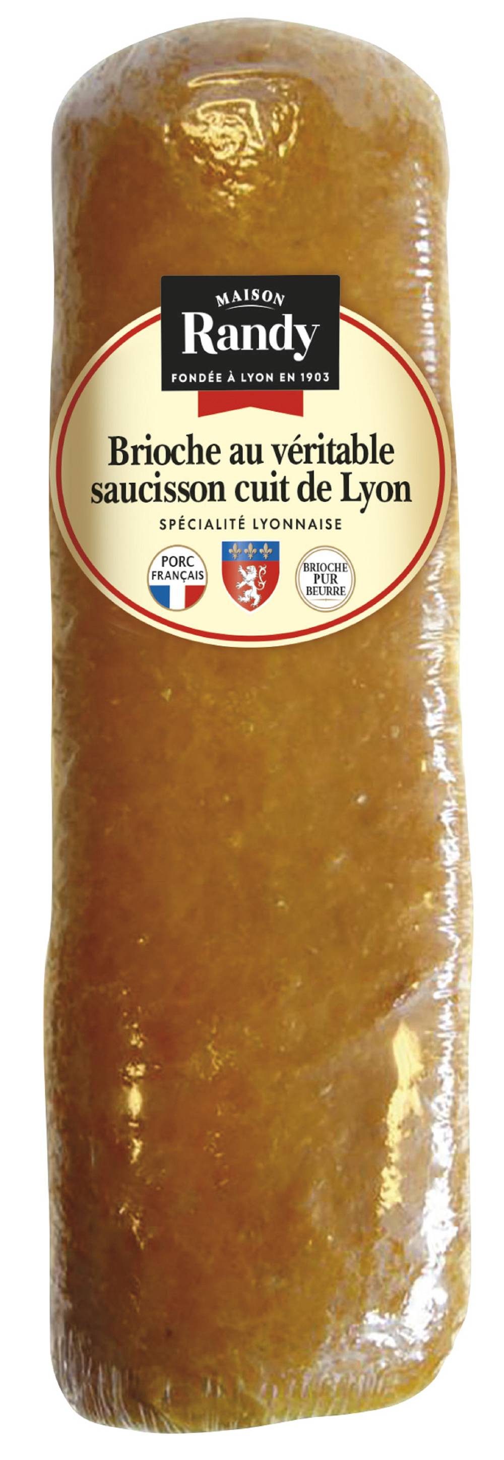 Randy - Brioche au véritable saucisson cuit de Lyon