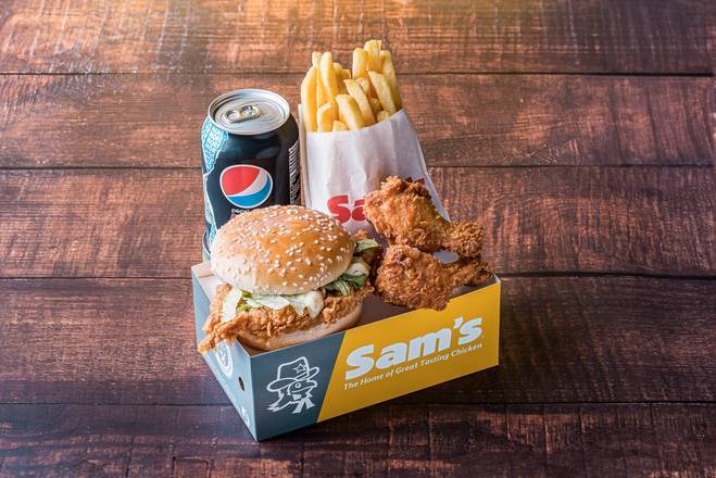 Chicken Fillet Burger - Sam's Chicken