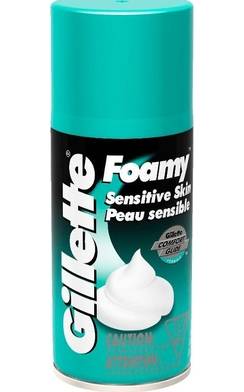 Gillette - Foamy Shave Cream Sensitive - 11 Oz (1 Unit per Case)