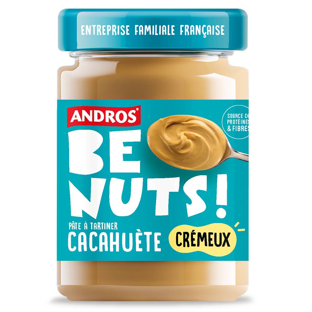 Andros - Pâte à tartiner crémeuse, cacahuète (325g)