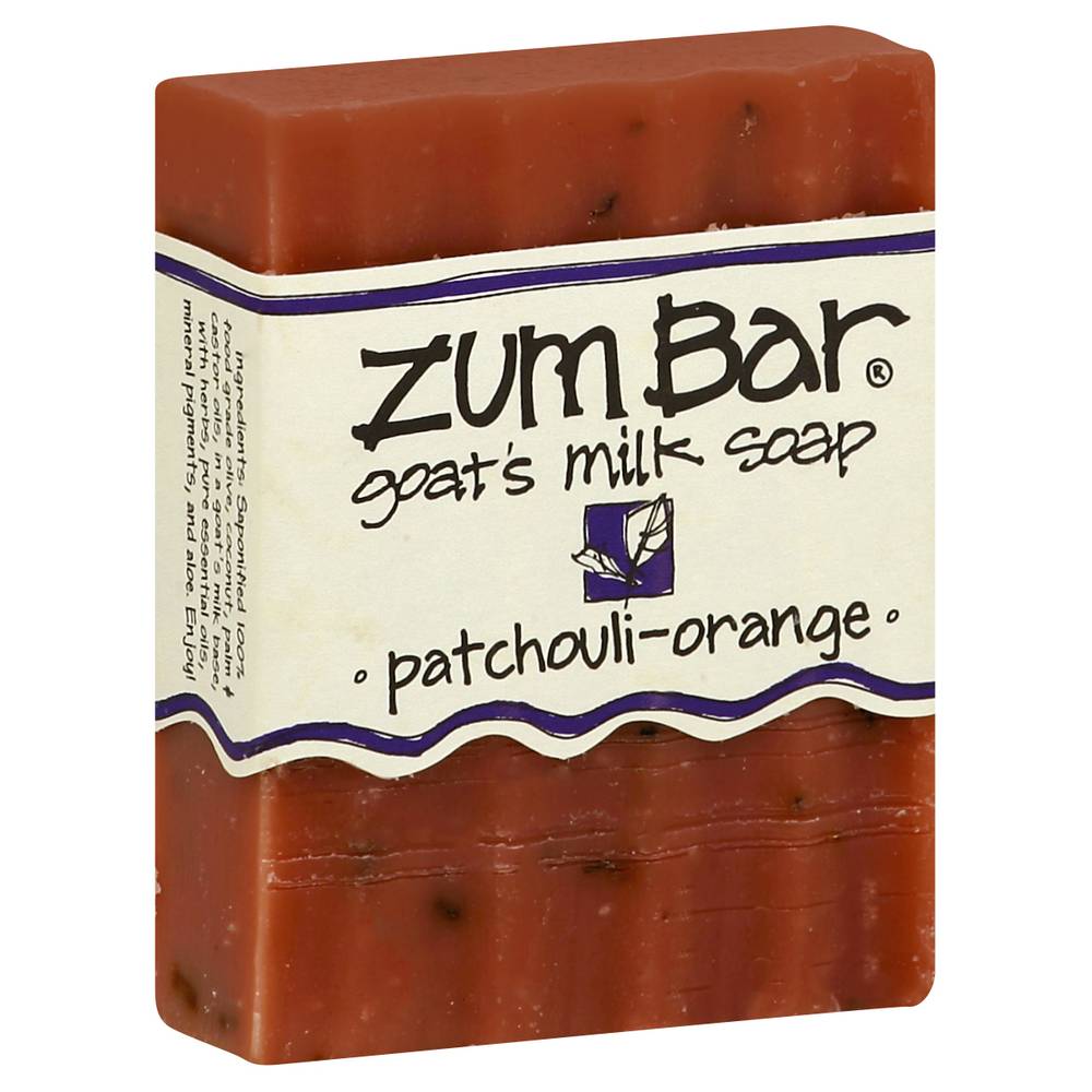 Zum Bar Patchouli Orange Goat's Milk Soap (3 oz)
