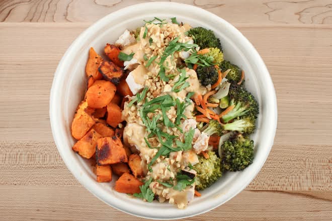 Thai Coconut Chicken Bowl [GF]