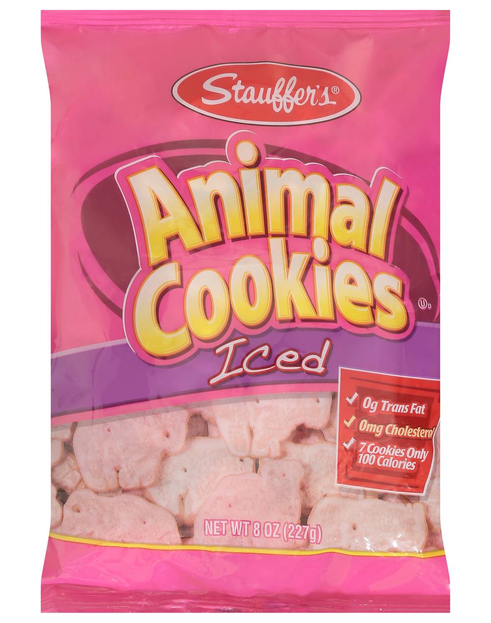 Stauffer Iced Animal Cookies (8 oz)