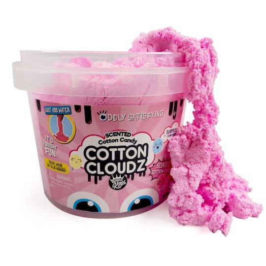 Compound Kings Cotton Cloudz Slime, Cotton Candy, Pink