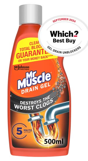 Mr Muscle Sink & Drain Unblocker Gel (500ml)