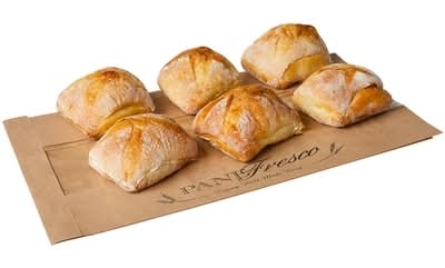 6 Panini Ciabatta Buns 425.0 G