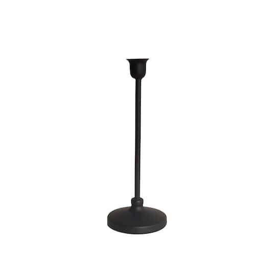 Black Metal Taper Candle Holder By Ashland