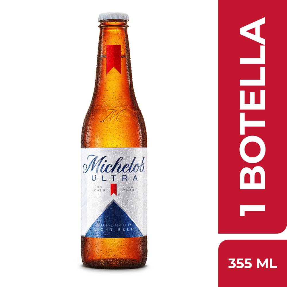 Michelob Ultra · Cerveza superior light (355 ml)