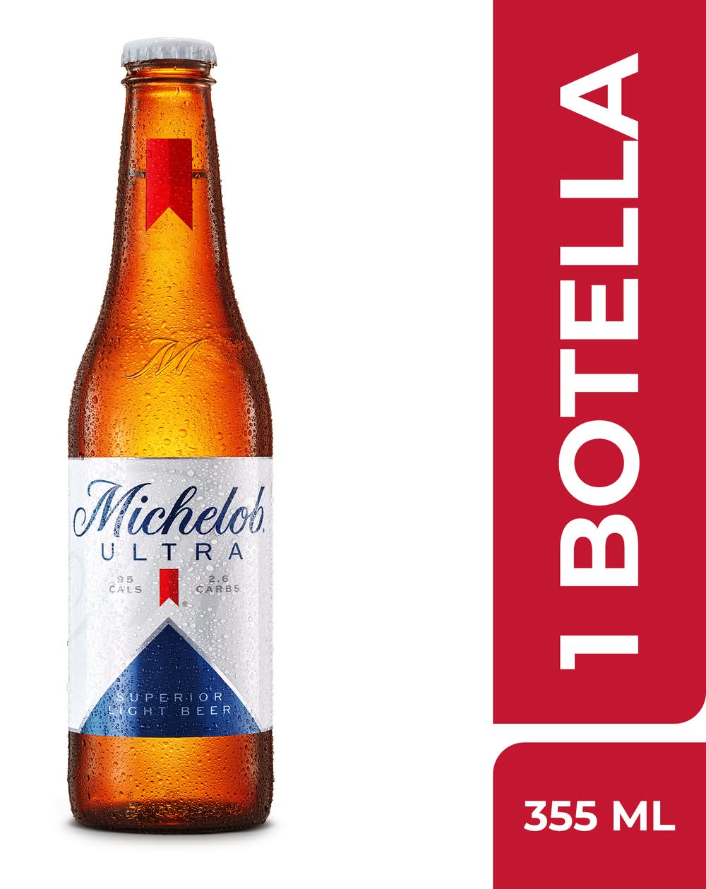 Michelob · Ultra cerveza superior light (355 ml)
