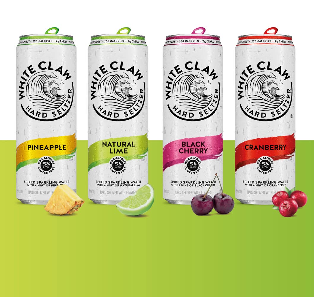 White Claw Hard Seltzer Variety pack, Cranberry-Black Cherry