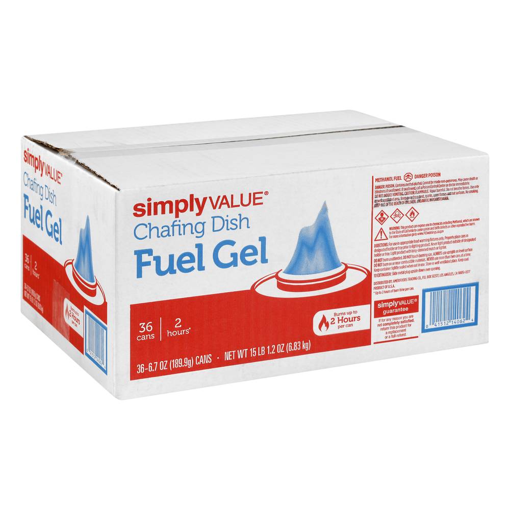 Simply Value Chafing Dish Fuel Gel