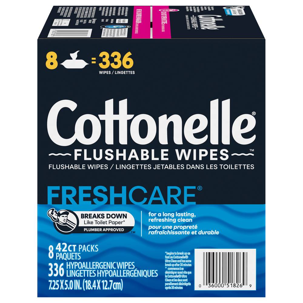 Cottonelle Flushable Wipes