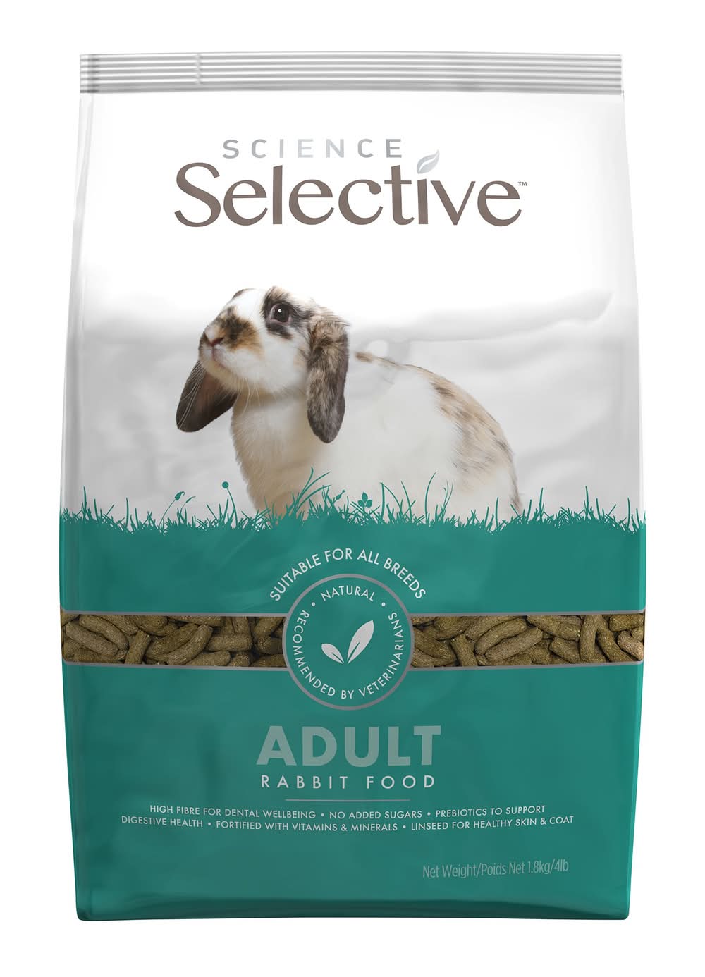 Science Selective Adult Rabbit Food (Size: 4 Lb)