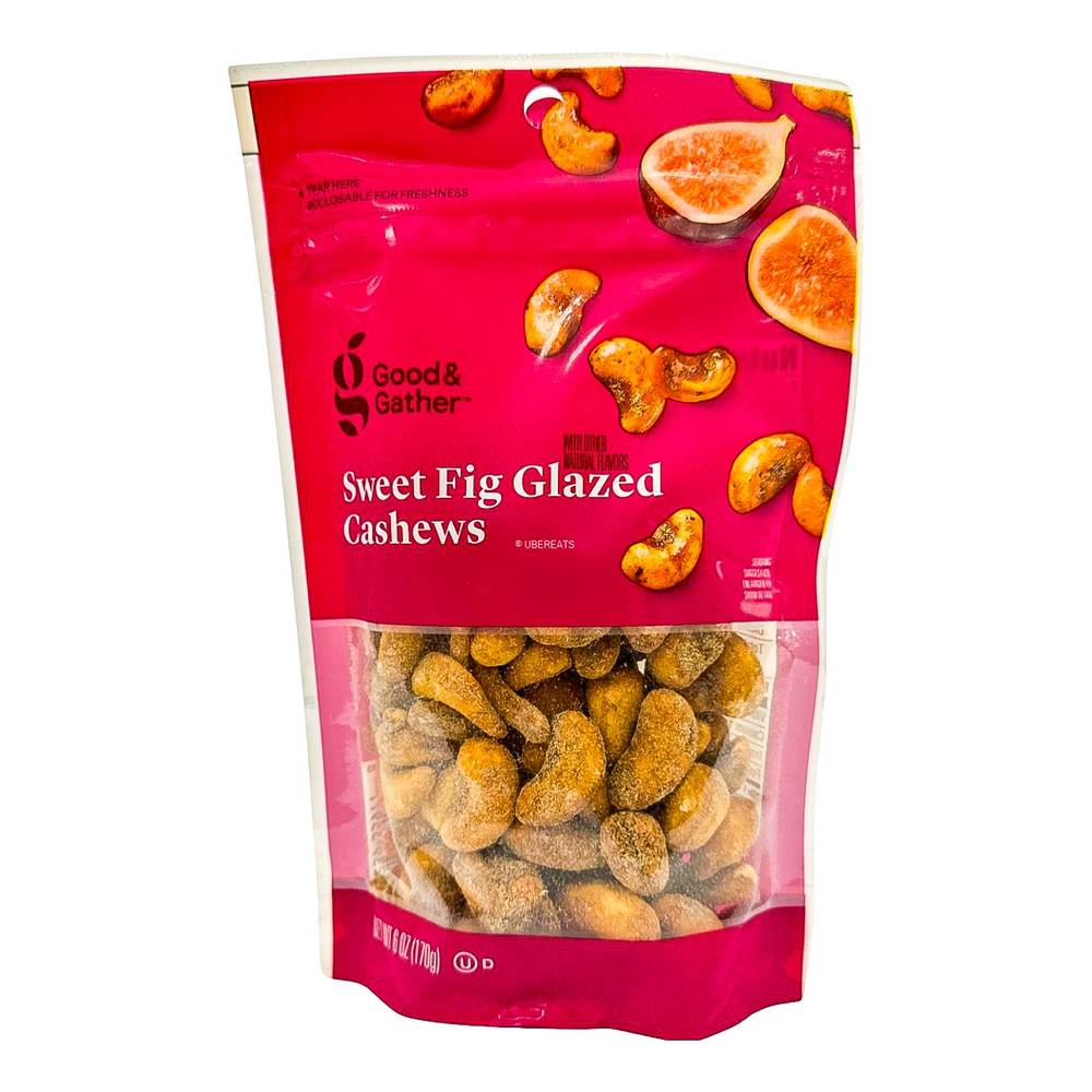 Good & Gather Sweetfig Glazed Cashews (6 oz)