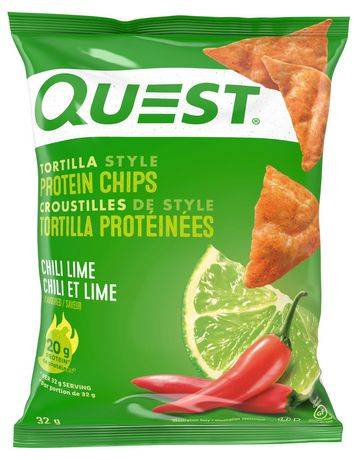 Quest Tortilla Style Protein Chips Chili Lime (32 g)