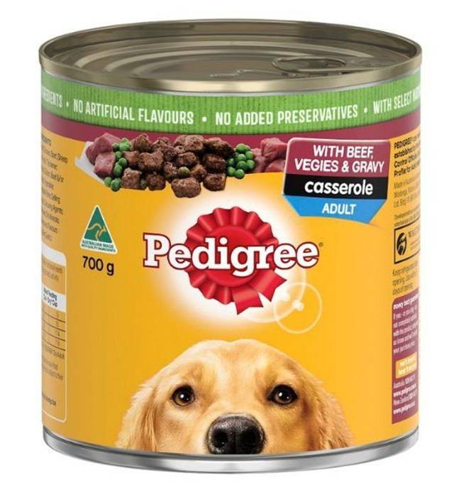 Pedigree Beef Gravy Casserole Dog Food 700g