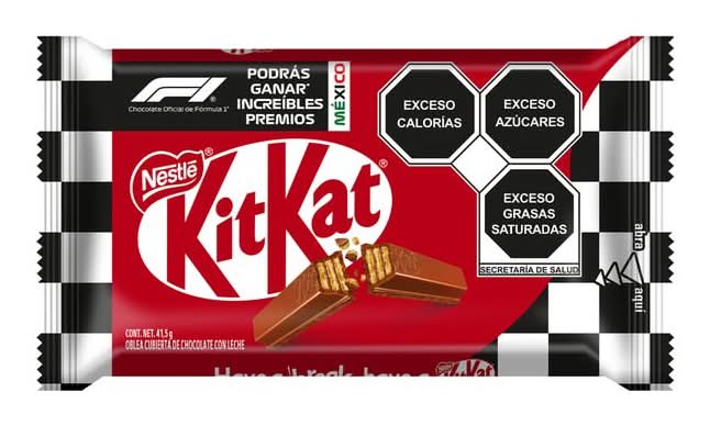KitKat · Oblea cubierta de chocolate con leche (41,5 g)