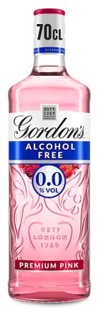 Gordon's Premium Pink Alcohol Free Gin Spirits (0.7L)
