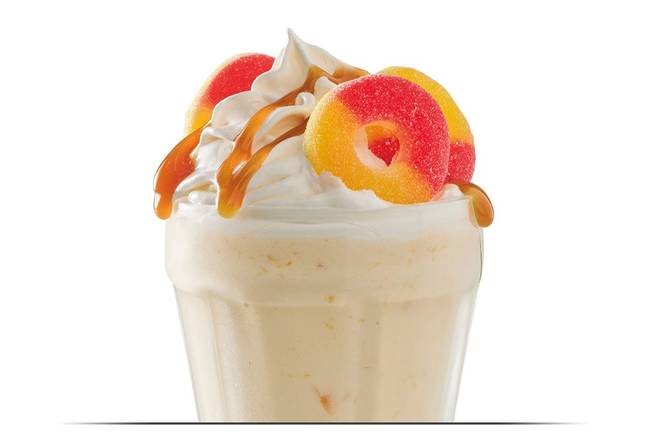 New! Peaches & Cream Milkshake