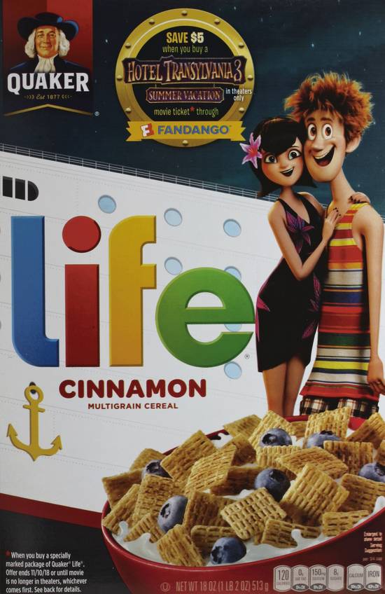 Quaker Life Multigrain Cereal (cinnamon)