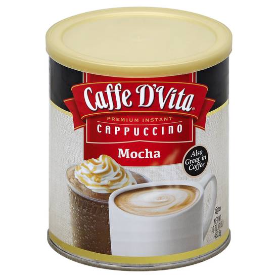 Caffe D'vita Cappuccino Mocha Instant Coffee (16 oz)