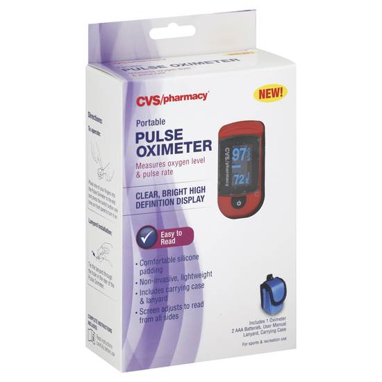 Cvs Pharmacy Portable Pulse Oximeter