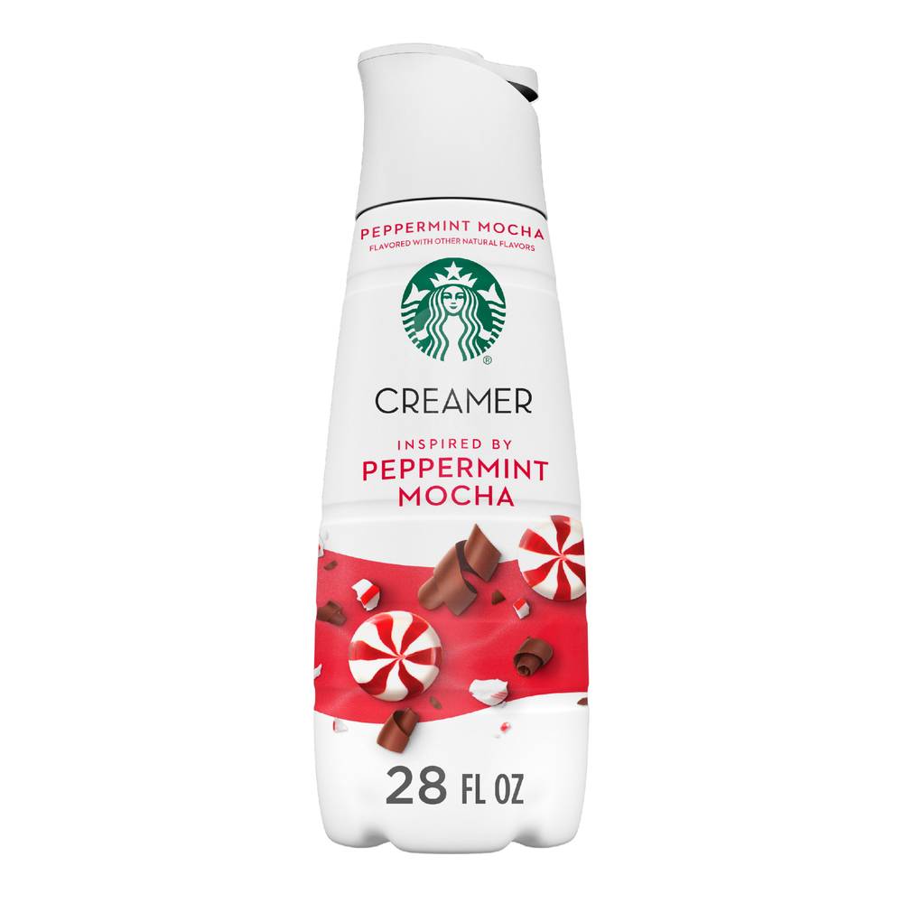 Starbucks Coffee Creamer, Peppermint Mocha (28 fl oz)