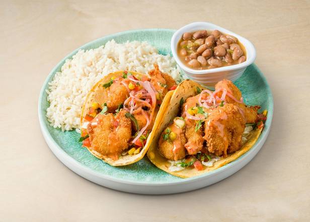 BREADED SHRIMP TACO COMBO